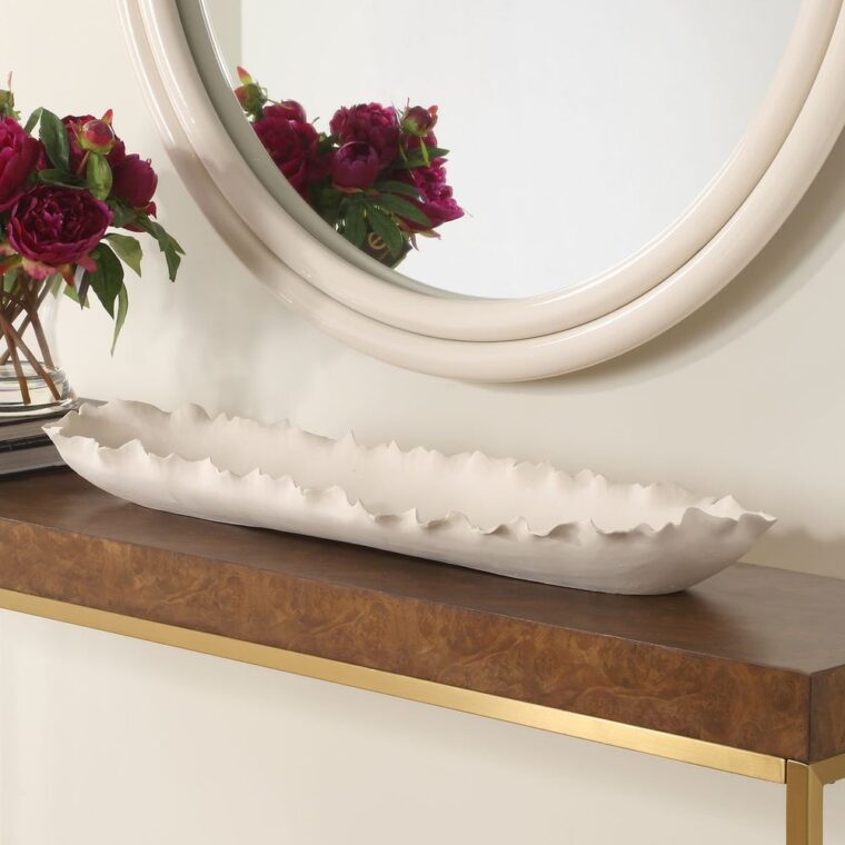 Long Ruffled Edge Bowl - Image 7
