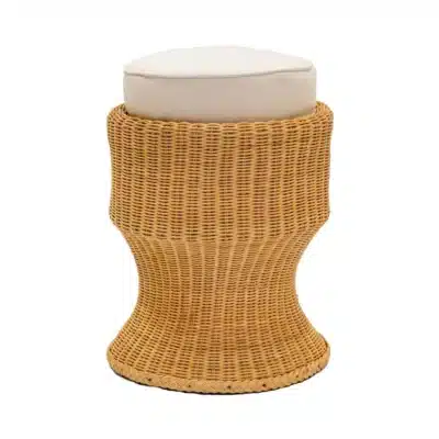 Belle Wicker Stool