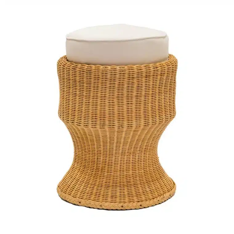 Belle Wicker Stool