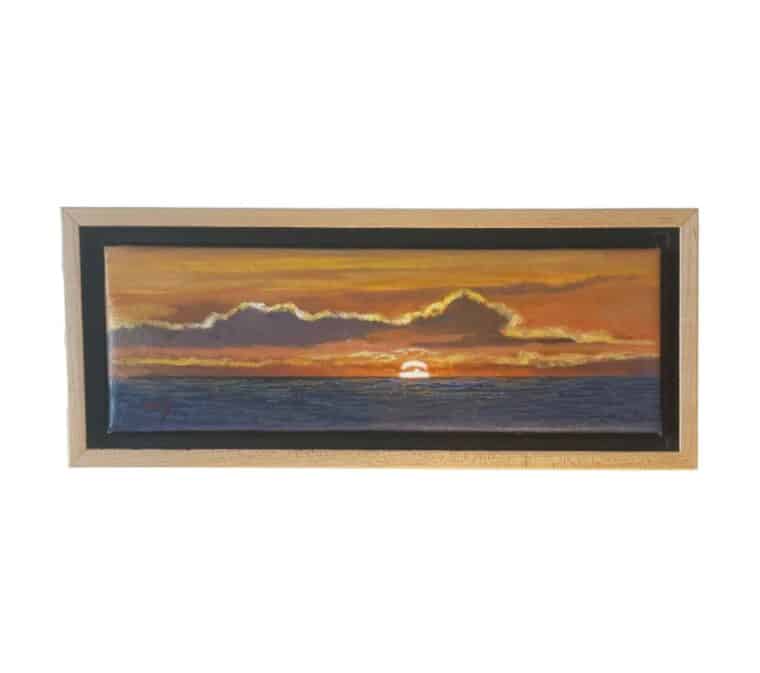 Pacific Sunset Original Art