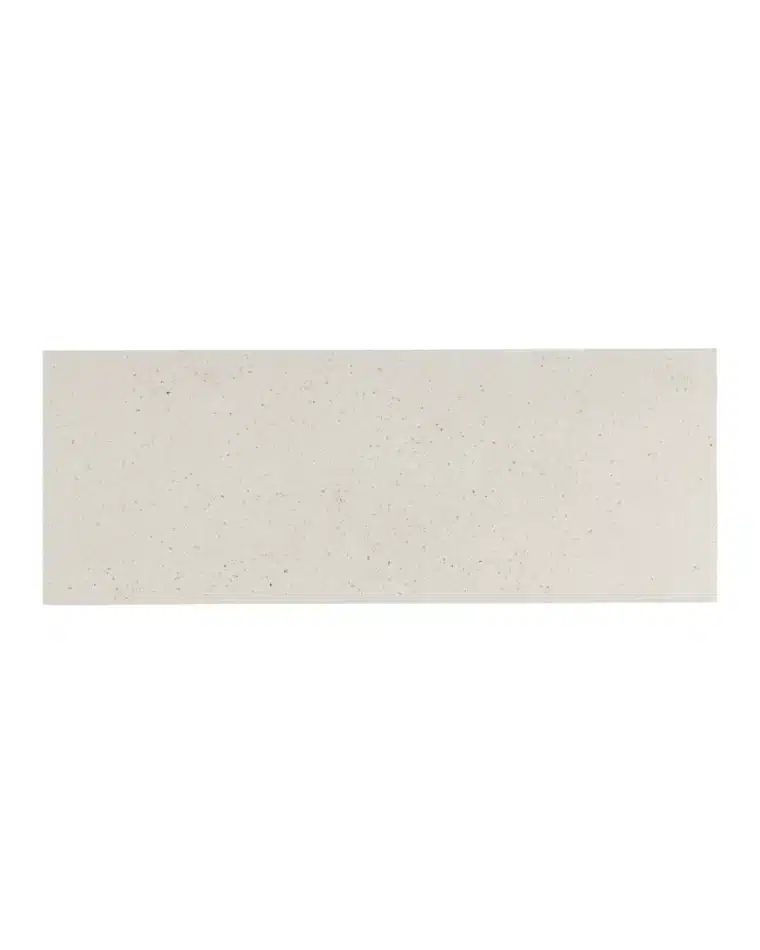 Outdoor Ivory Terrazzo Bench - Image 3