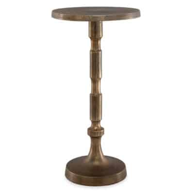 Textured Cast Aluminum Drinks Table