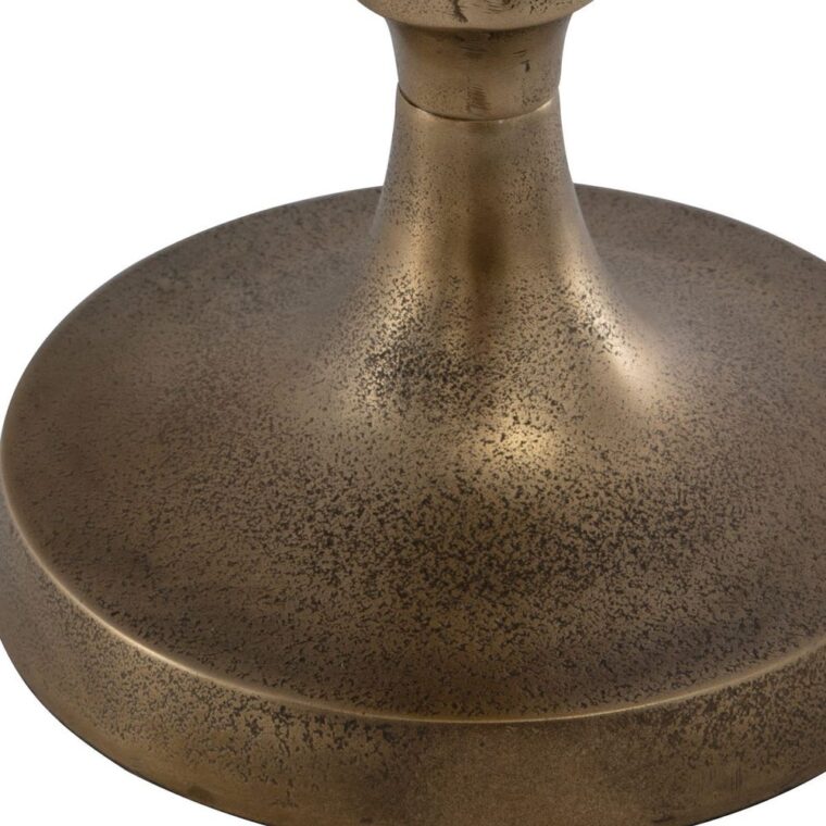 Textured Cast Aluminum Drinks Table - Image 3