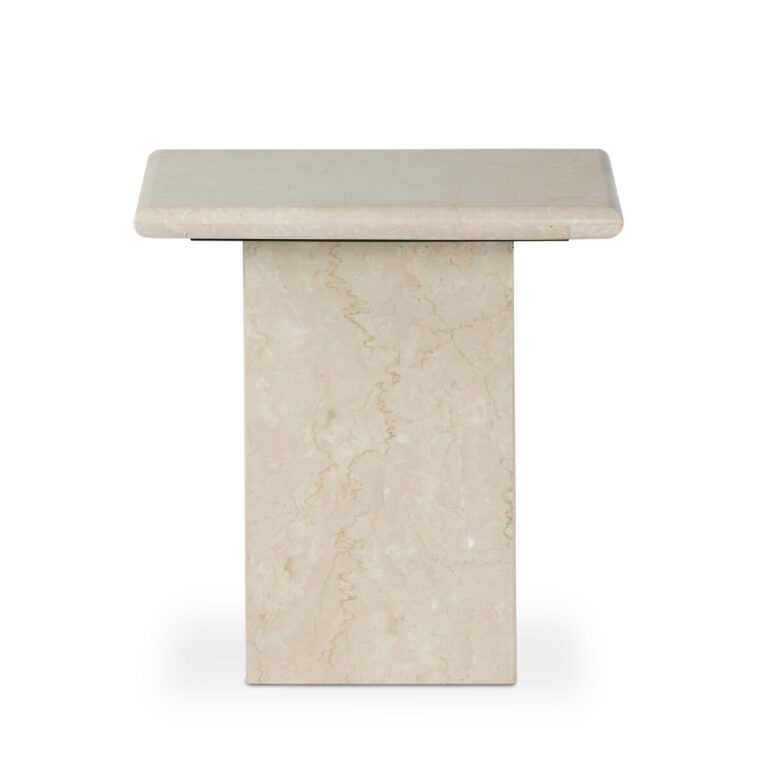 Monolithic Marble Side Table - Image 12