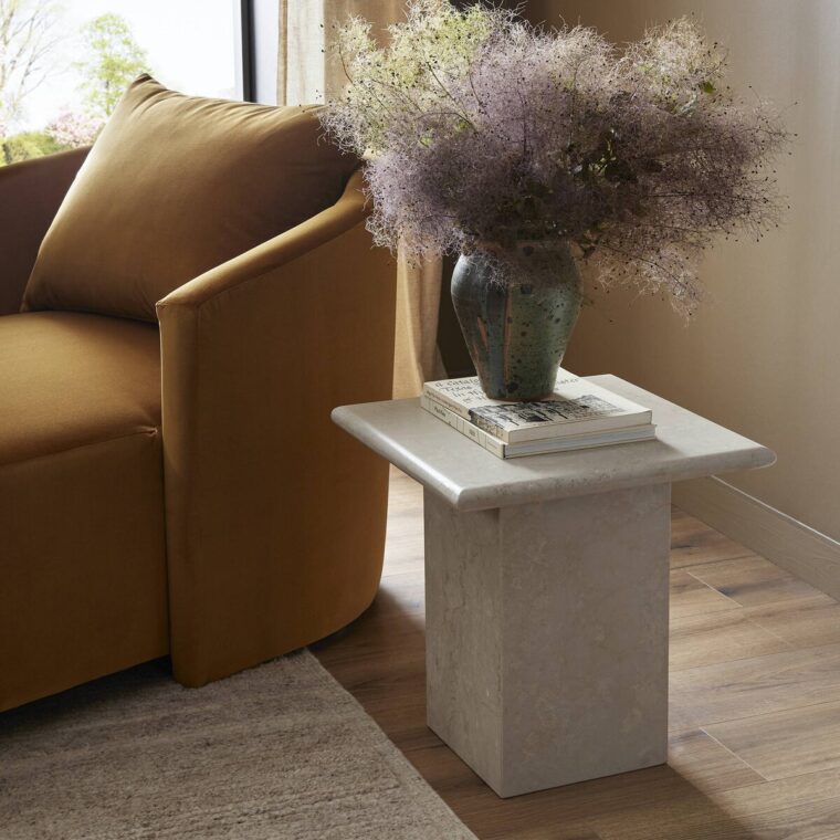Monolithic Marble Side Table - Image 15