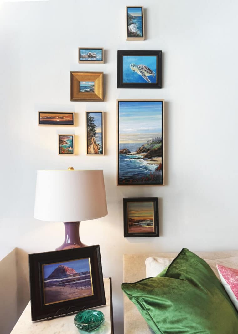 Cliffs on the Shore Original Art - Image 2