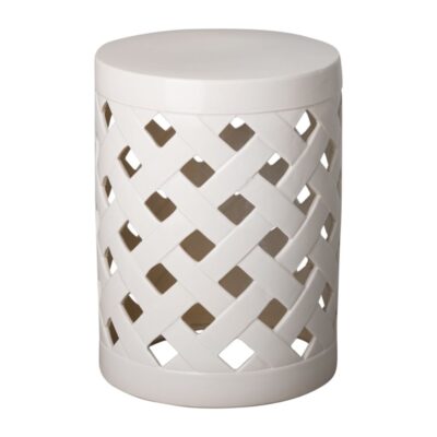 Criss Cross Garden Stool
