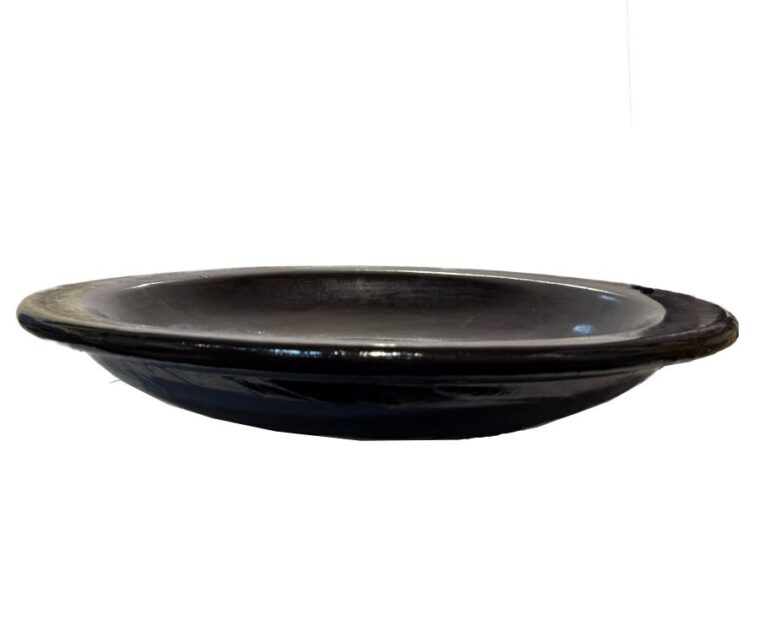 Large Vintage TAG Black Ceramic Bowl - Image 2