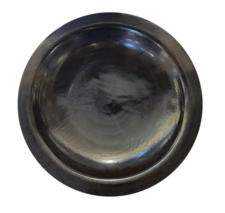 Large Vintage TAG Black Ceramic Bowl - Image 3