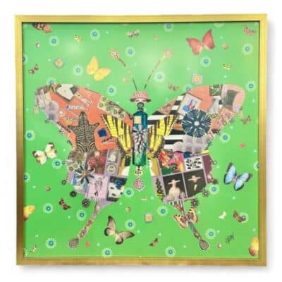 Artsy Butterfly Original Art