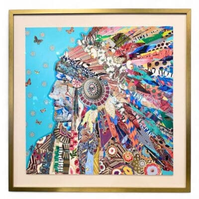 Chief Butterfly Bonnet Original Art