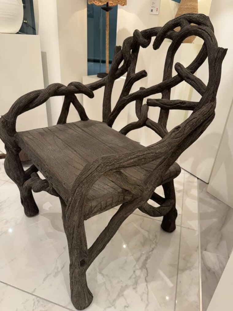 Outdoor Dunmore Faux Bois Chair - Image 13