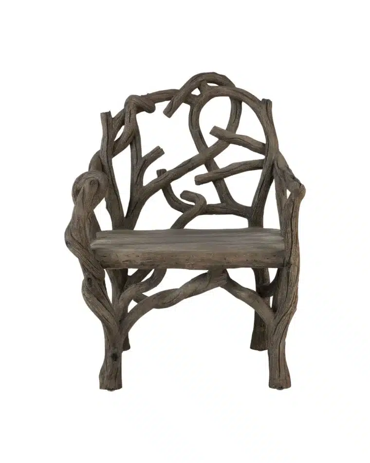 Outdoor Dunmore Faux Bois Chair - Image 2