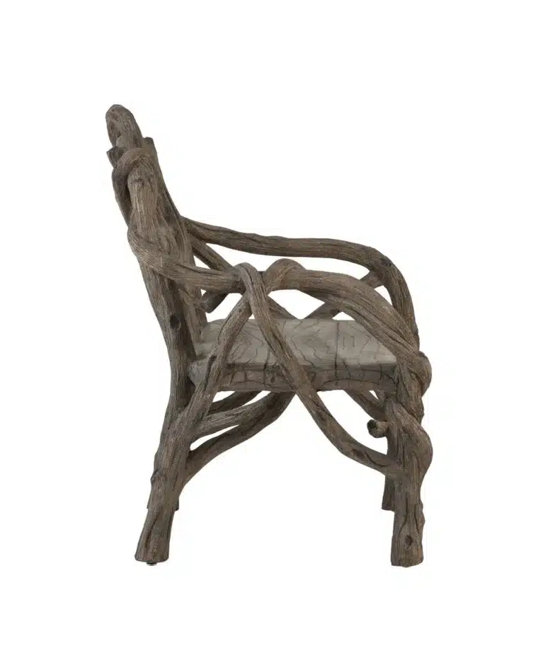 Outdoor Dunmore Faux Bois Chair - Image 3