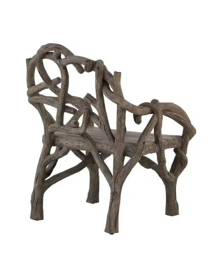 Outdoor Dunmore Faux Bois Chair - Image 4