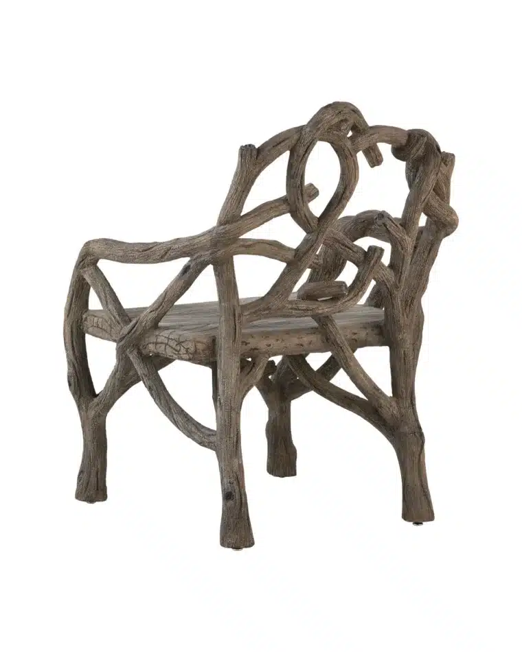 Outdoor Dunmore Faux Bois Chair - Image 6