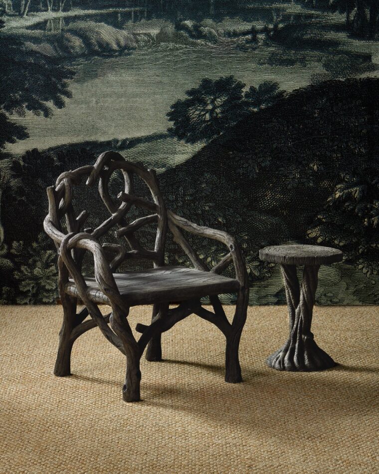 Outdoor Dunmore Faux Bois Chair - Image 10