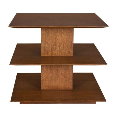 Three Tier Open Frame Side Table