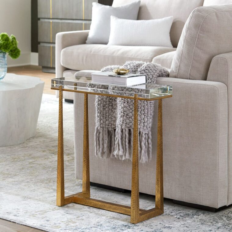 Brendan Crystal Top Side Table - Image 12