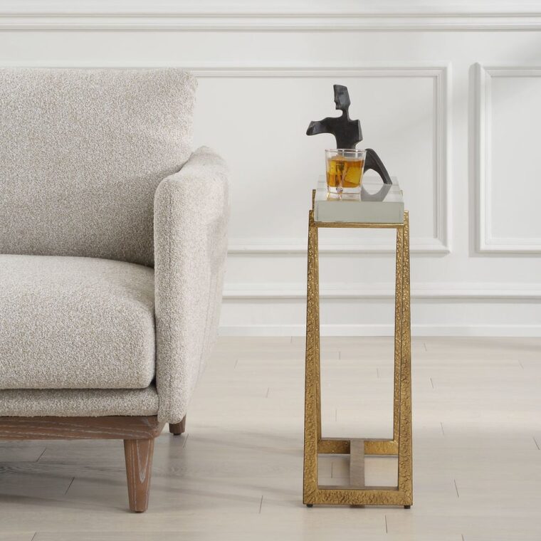 Brendan Crystal Top Side Table - Image 11