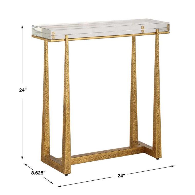 Brendan Crystal Top Side Table - Image 5