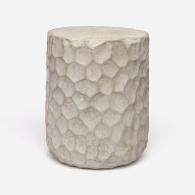 Dimpled Stone Stool