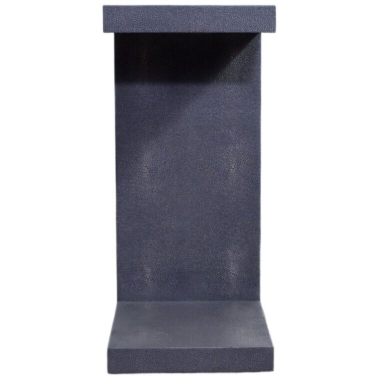 Laine Faux Shagreen Side Table - Image 2