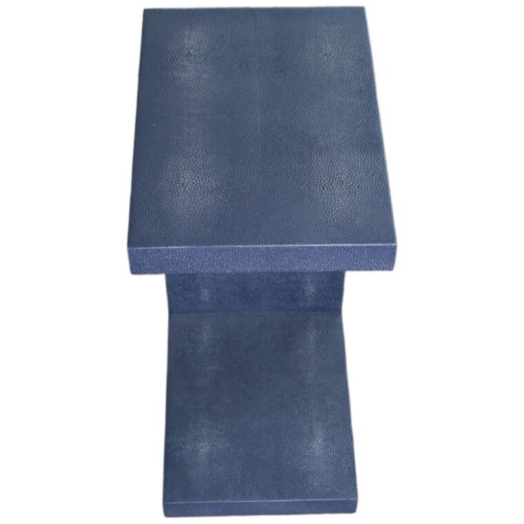 Laine Faux Shagreen Side Table - Image 3