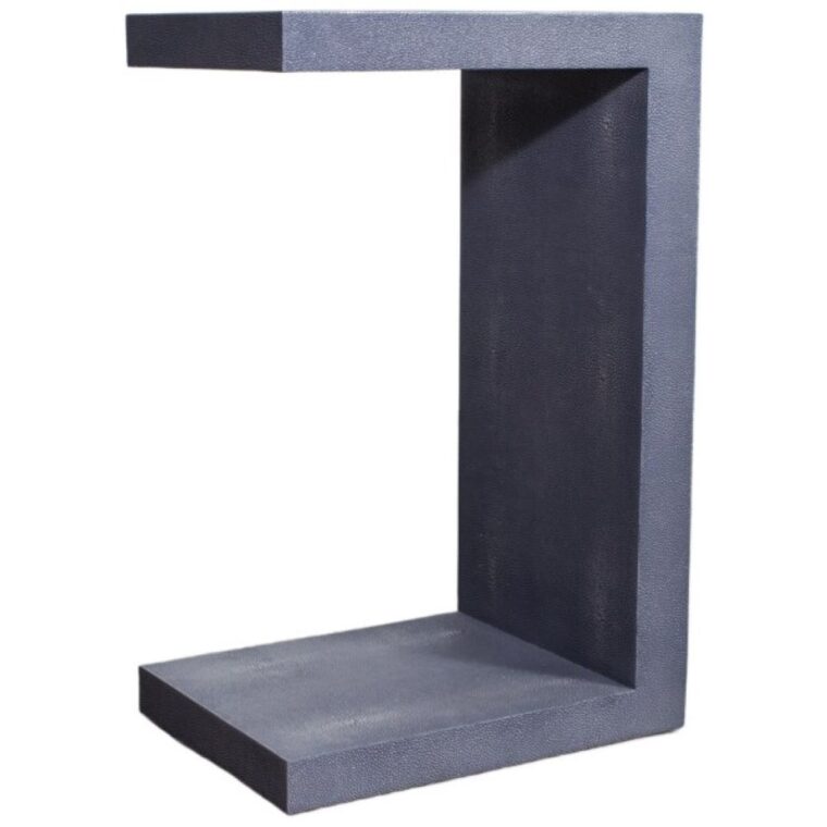 Laine Faux Shagreen Side Table