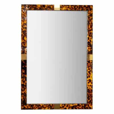 Trent Faux Tortoise Mirror