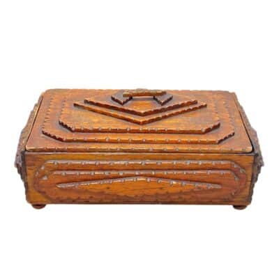 Vintage Tramp Art Box