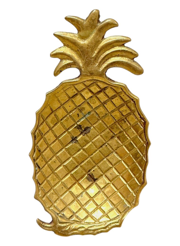 Vintage Petite Brass Pineapple Dish - Image 5
