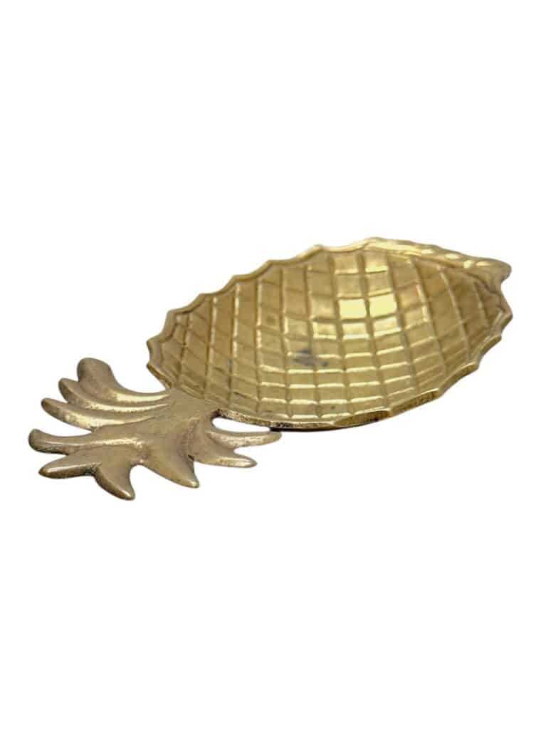 Vintage Petite Brass Pineapple Dish - Image 3