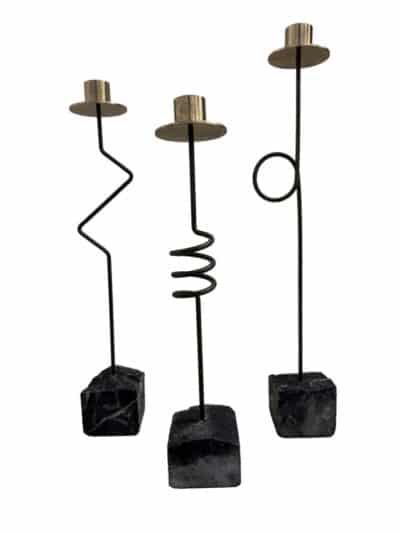 Vintage Mid-Century Modern Candlesticks