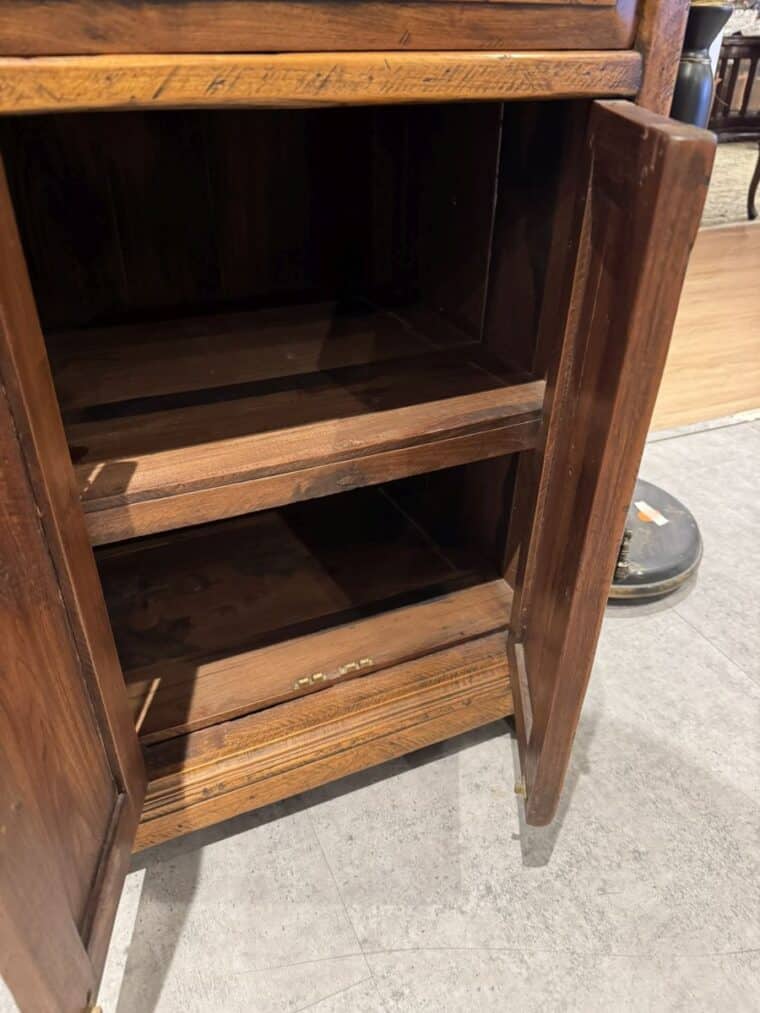 Vintage Oak Buffet - Image 4