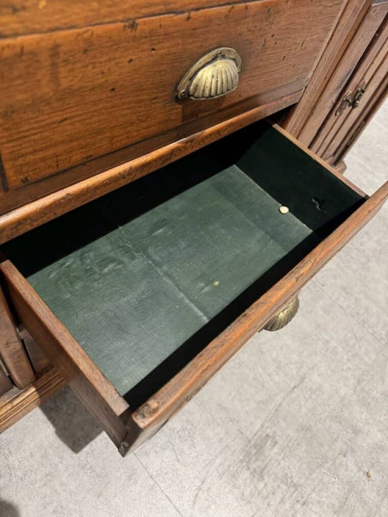 Vintage Oak Buffet - Image 5