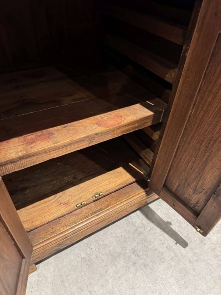 Vintage Oak Buffet - Image 6