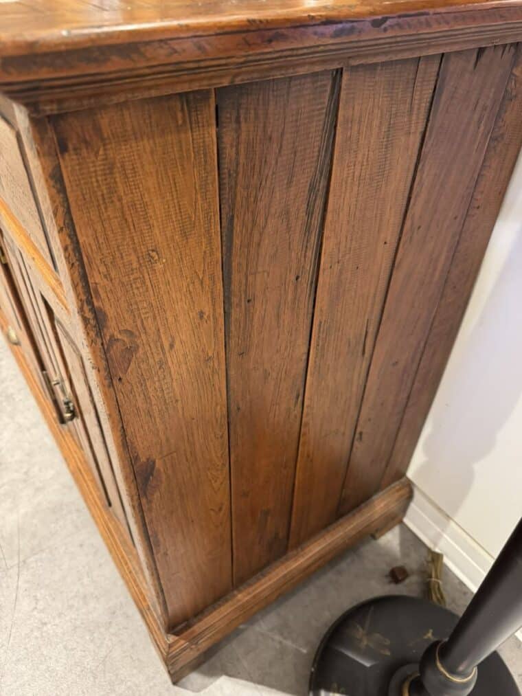 Vintage Oak Buffet - Image 7
