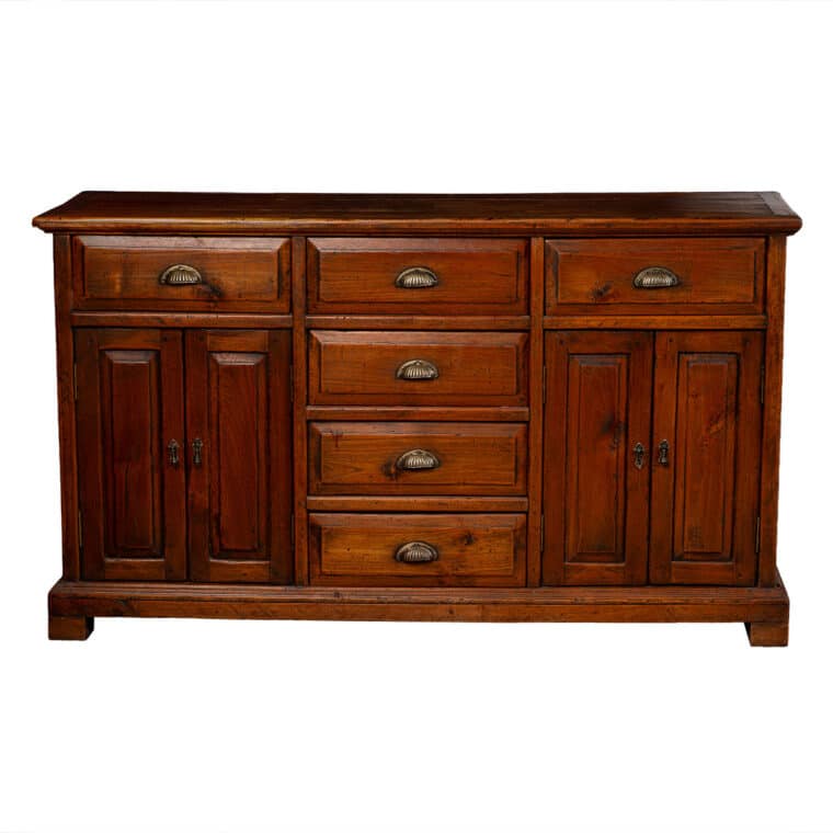 Vintage Oak Buffet - Image 2