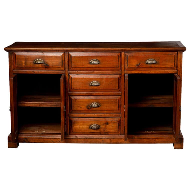 Vintage Oak Buffet - Image 3