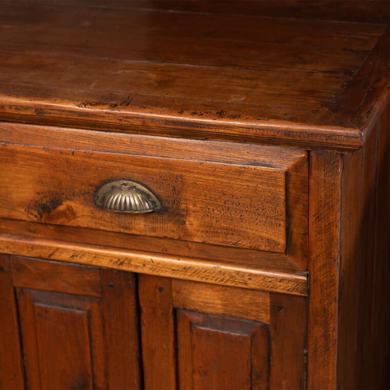 Vintage Oak Buffet - Image 4