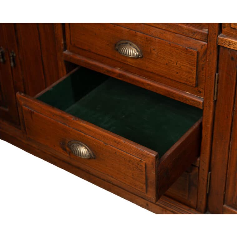 Vintage Oak Buffet - Image 8
