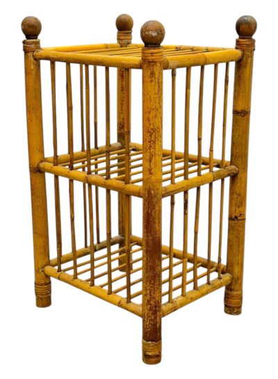 Vintage Bamboo Accent Table