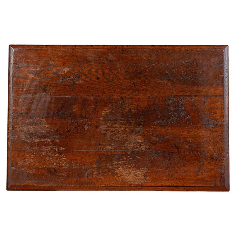 Antique English Pot Board Side Table - Image 9