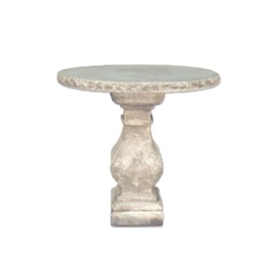 Round Millstone Side Table