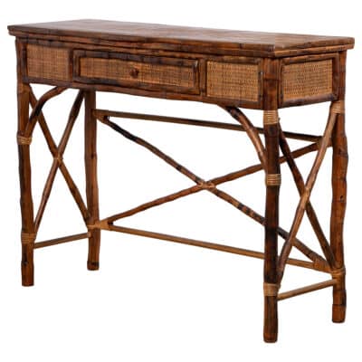 Tortoise Bamboo Console