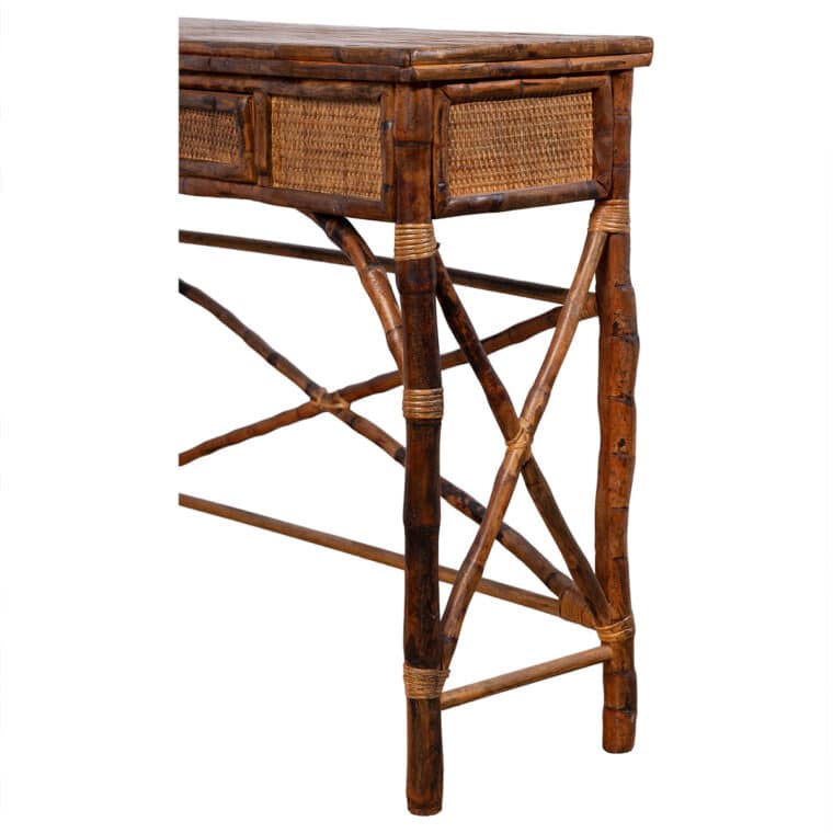 Tortoise Bamboo Console - Image 6