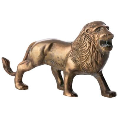 Vintage Brass Lion