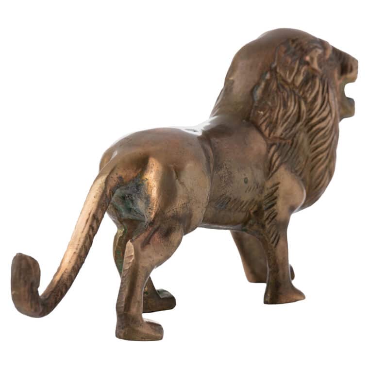Vintage Brass Lion - Image 4