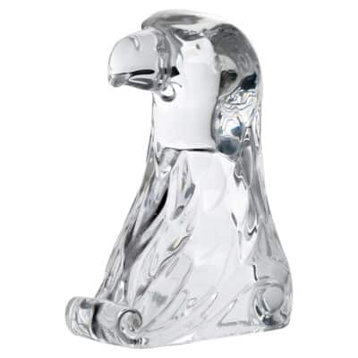 Vintage Glass Bald Eagle